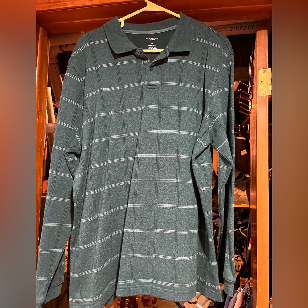 Men's Green Polo Shirt